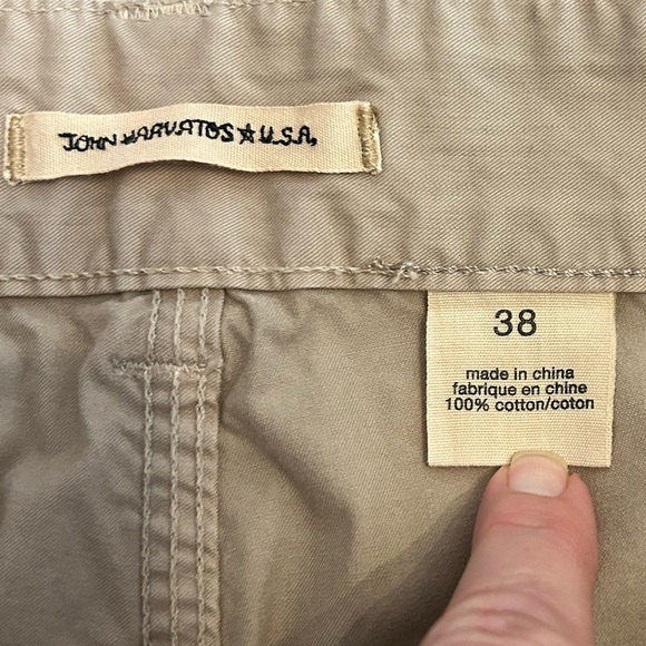 John Varbatos khaki men’s pants size 38 - Picture 6 of 7